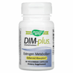 Nature's Way, DIM-Plus, метаболізм естрогену, 60 капсул