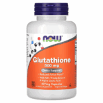 NOW Foods, глутатіон / Glutathione,  500 мг, 60 капсул
