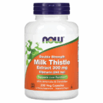 Силімарин / Milk Thistle, подвійної концентрації, 300 мг, NOW Foods, 200 капсул