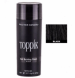 Toppik Hair Building Fibers, Black, Камуфляж для волосся, 27,5г, Чорний