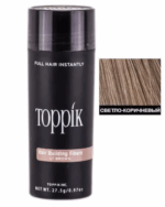 Toppik Hair Building Fibers, Креатиновий загусник для волосся, (Light brown)